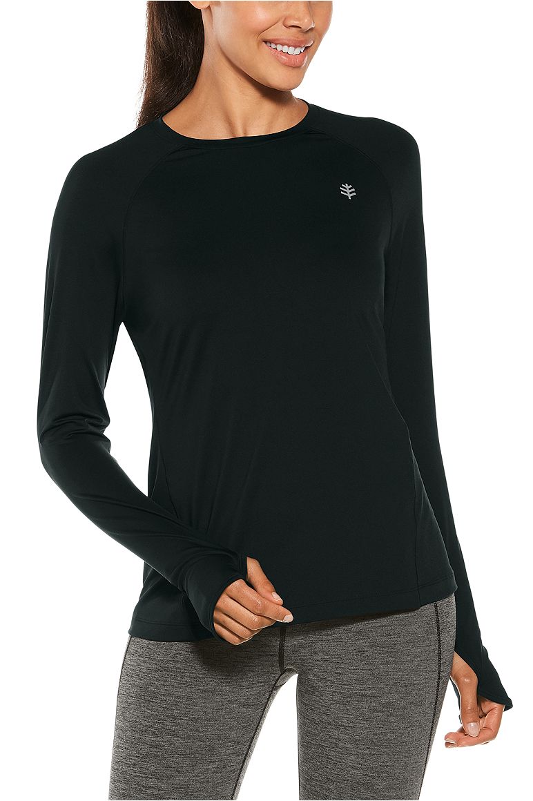 womens long sleeve fitness tops