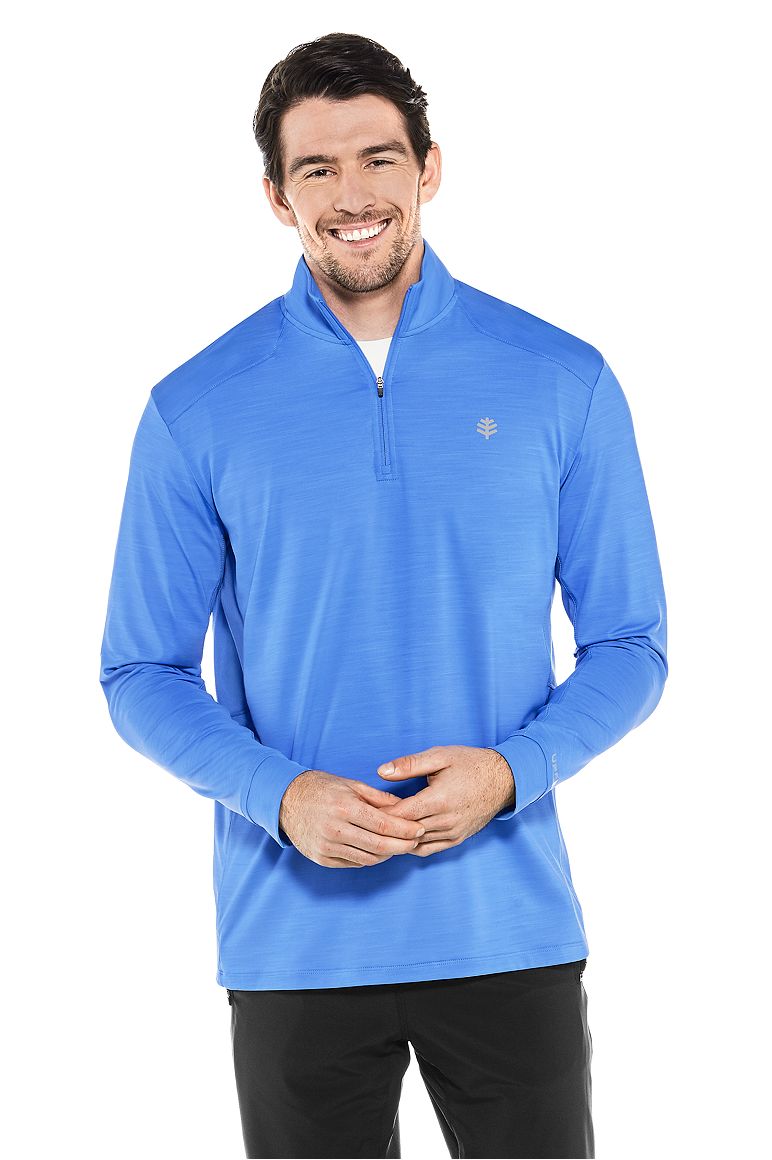 Men's Golf Pullover UPF 50+ Sun Protective Clothing Coolibar Sun