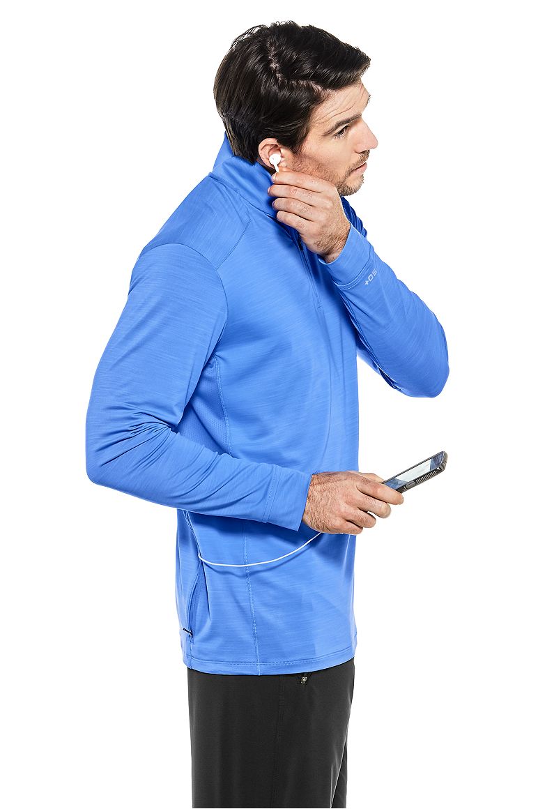 Men's Long Sleeve UV Polo Shirts Sun Protective Clothing Coolibar