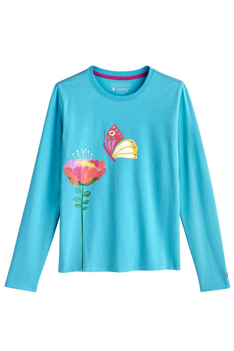 Long Sleeve Graphic TShirt Sun Protective Clothing Coolibar Sun Protective Clothing Coolibar