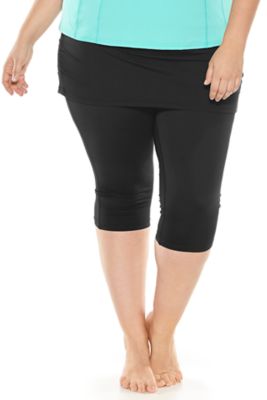 plus size swim bike shorts