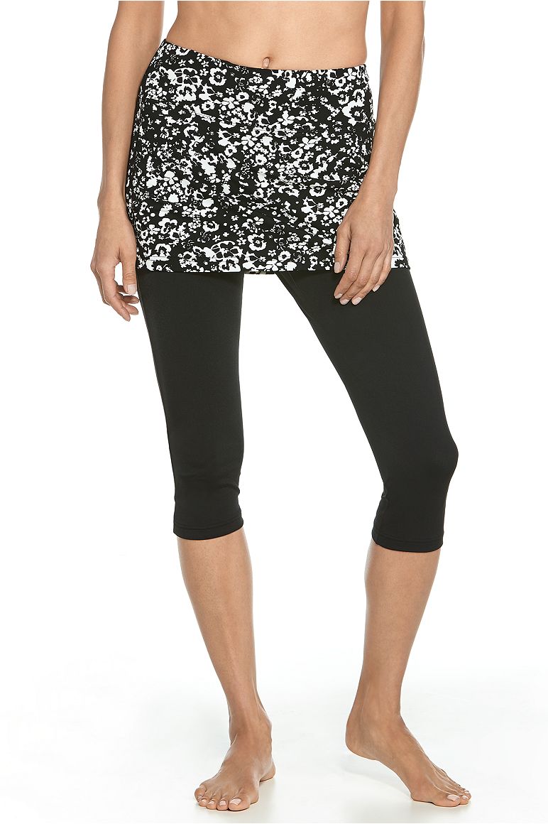 Skirted Swim Capris UPF 50+ Sun Protective Clothing Coolibar