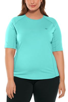 uv swim shirts plus size