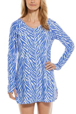 white swim cover up dress