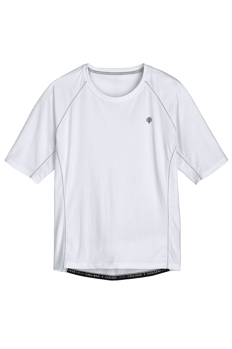 mens white swim shirt