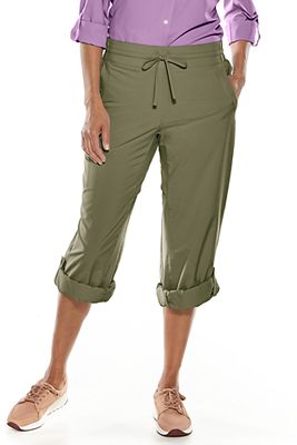 Women's Roll Up Pants UPF 50+: Sun Protective Clothing - Coolibar : Sun ...