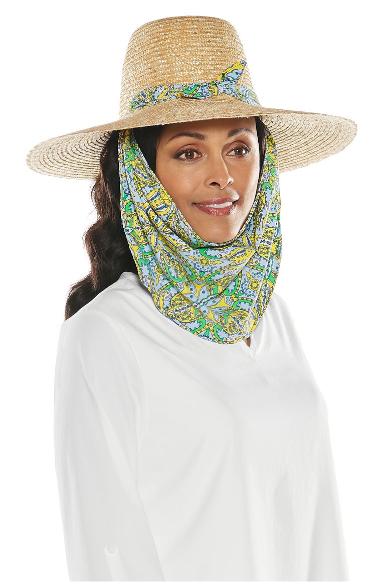 Womens convertible sun scarf upf 50