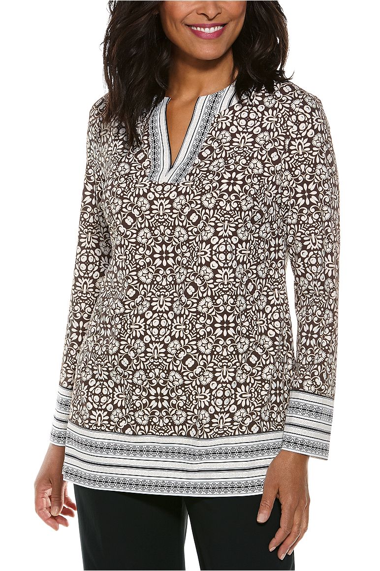 Women's Jardin Tunic UPF 50+ Sun Protective Clothing Coolibar Sun