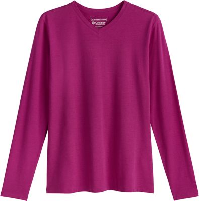 camiseta morada mujer