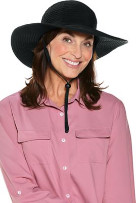 Coolibar UPF 50+ Women's Shelly Shapeable Travel Sun Hat - Sun Protective