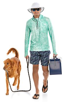Andros Fishing Tee & Kahuna Swimming Shorts Outfit